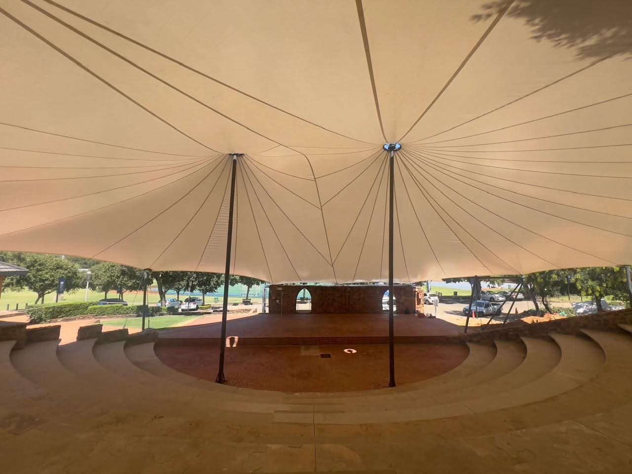 St. Albans College – Amphitheatre tensile structure project